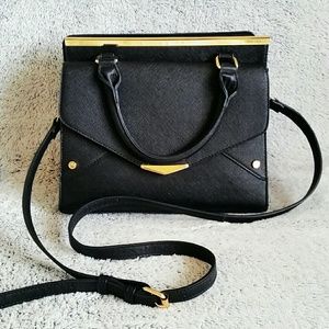 Black and Gold Detail Purse